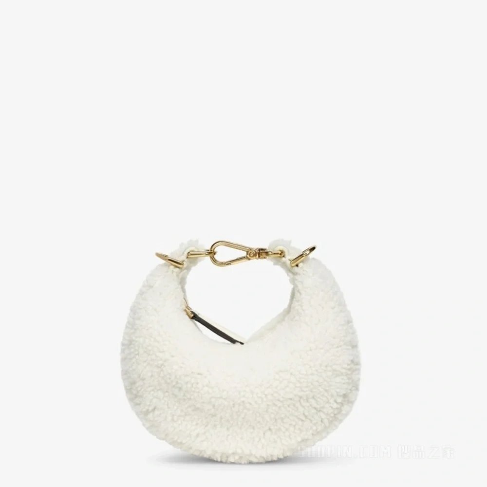 Fendi Gold Accent White Key‎ Holder